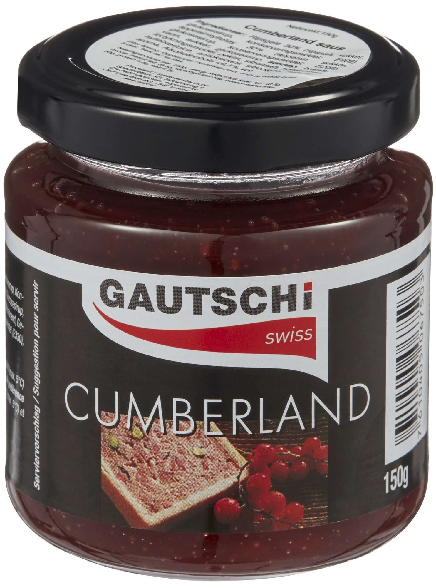 Cumberlandsaus 150g