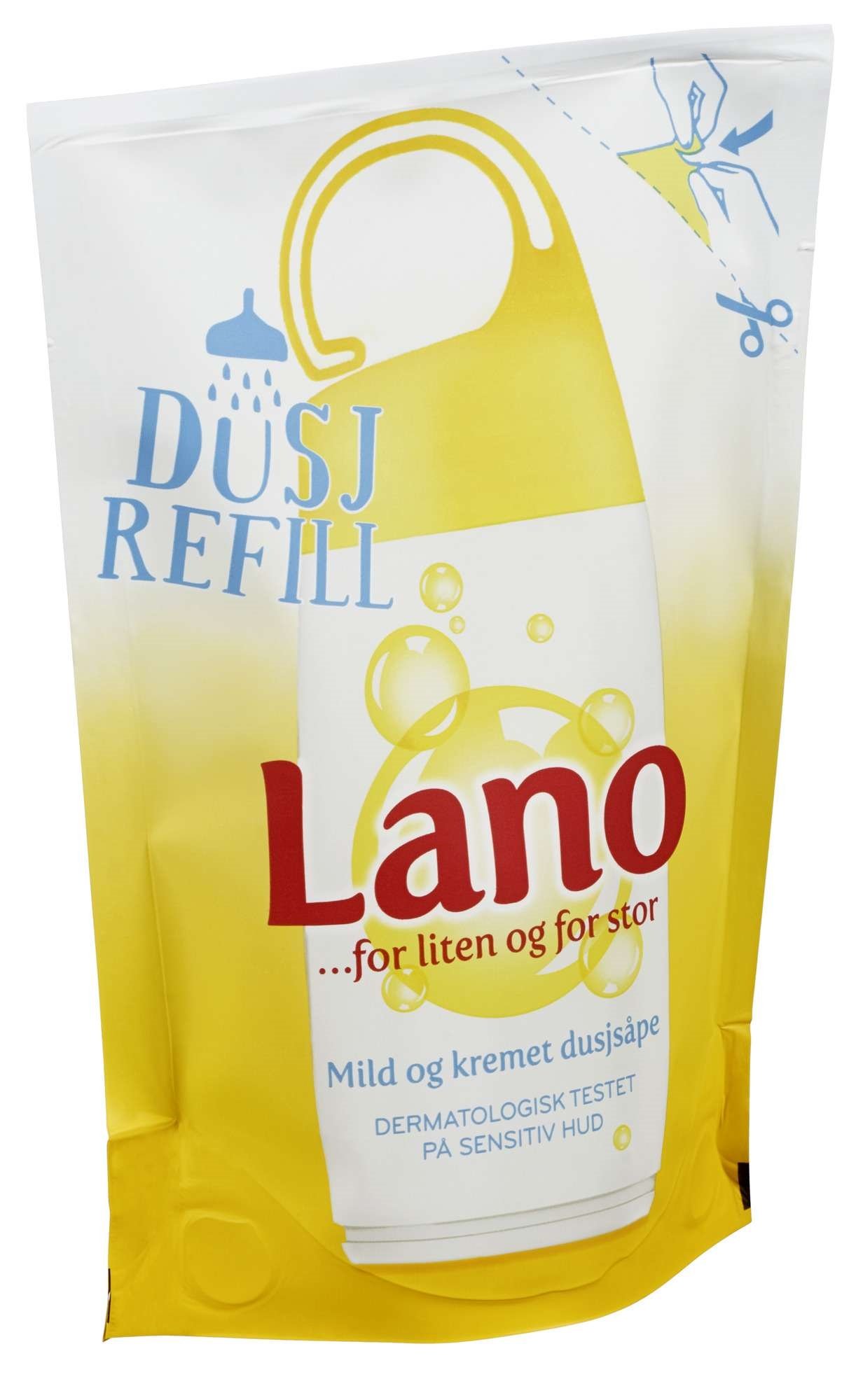 Lano refill dusjsåpe   250ml