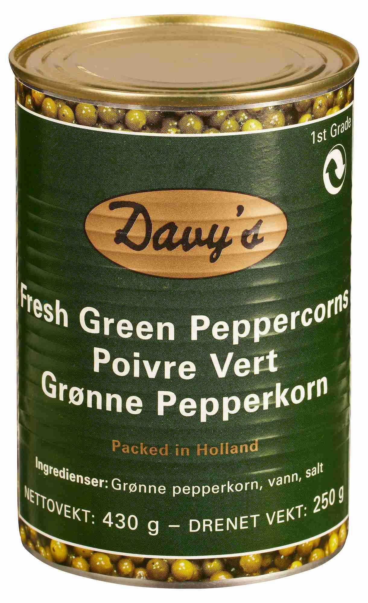 Grønn madagascar-pepper    430g