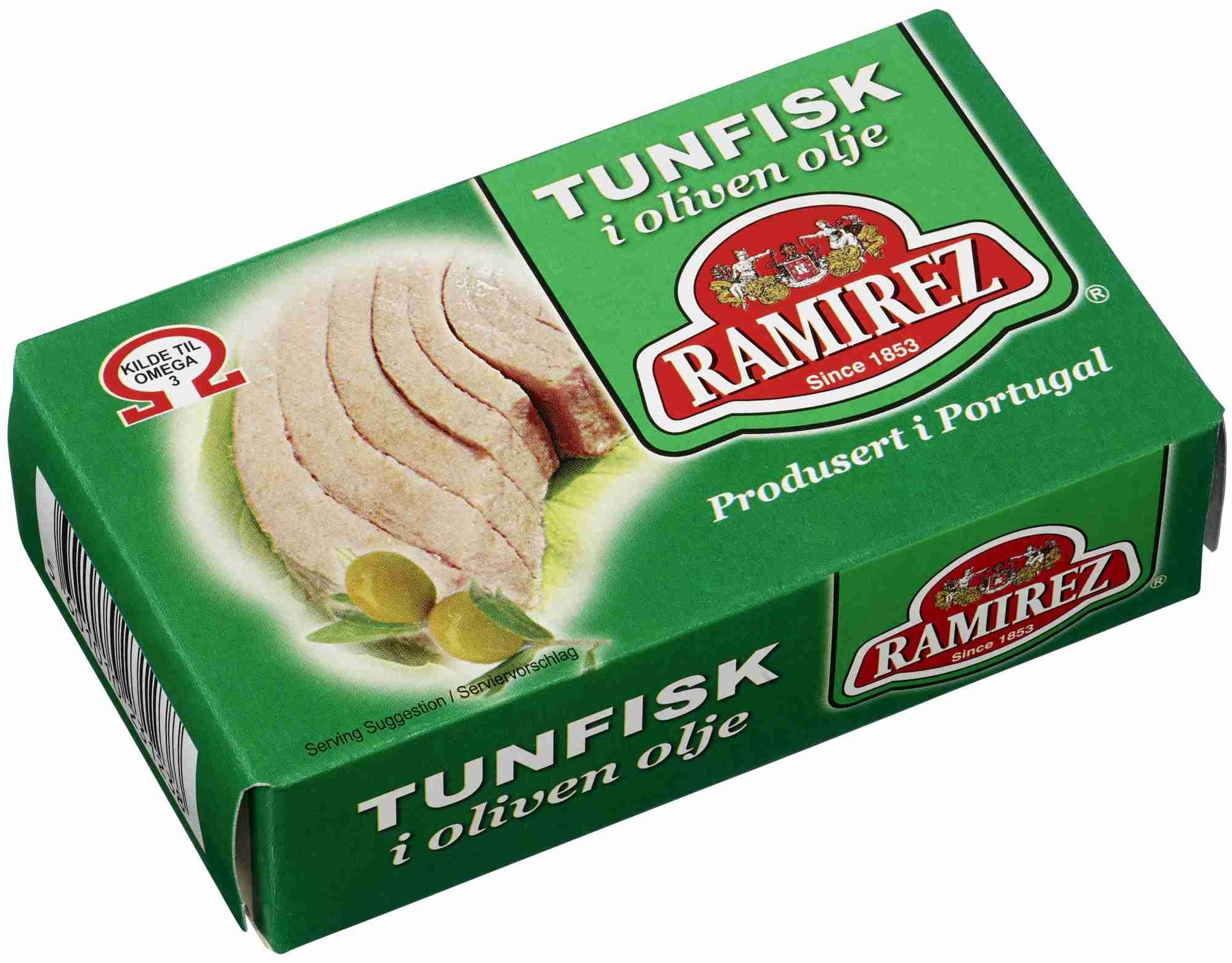 Tunfisk i olivenolje   120g