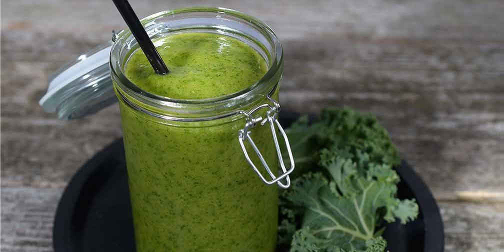 OPPSKRIFT - Grønnkål-smoothie