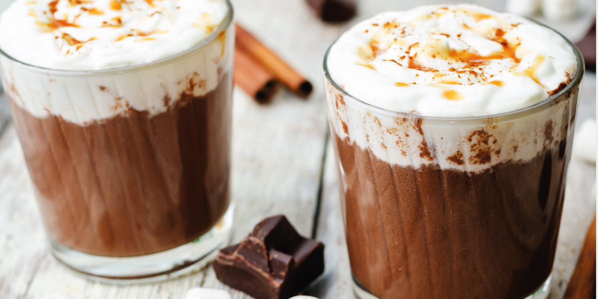 Stoli Salted Caramel hot chocolate